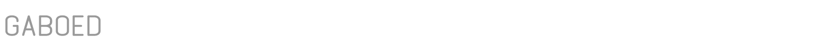 Gaboed font preview